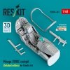 RESKIT RSU48-0463 Mirage 2000C cockpit (Detailed edition) for Kinetic kit (3D Printed) (1/48)